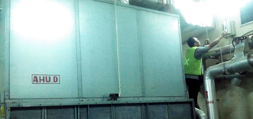 MAINTENANCE  AHU bi Jember
